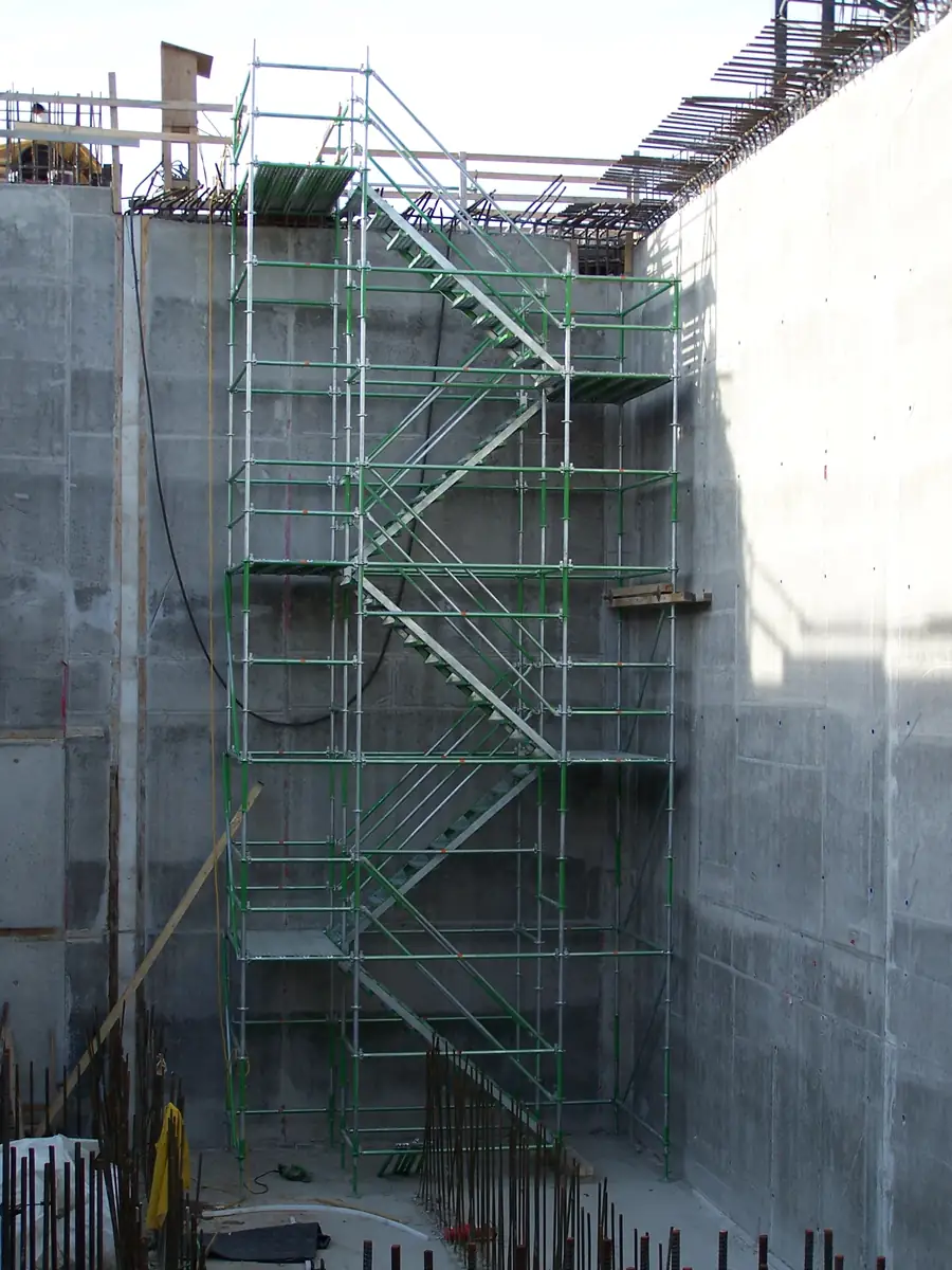 Ringlock system stair tower